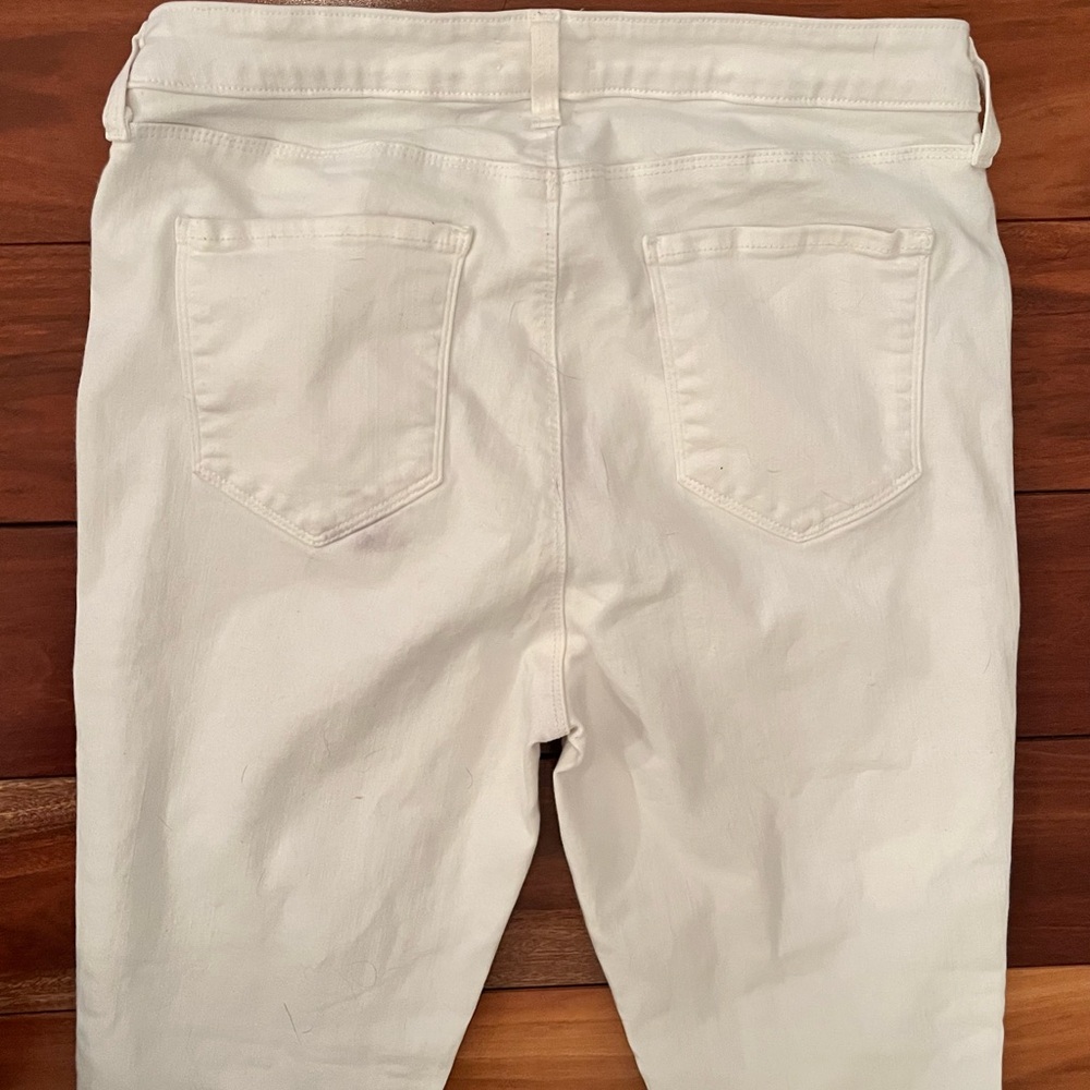 L'AGENCE Margot Skinny Jeans in Blanc‎ - Picture 10 of 10